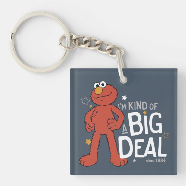 Elmo | I'm Kind of a Big Deal Key Ring (Front)