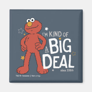 Elmo   I'm Kind of a Big Deal Magnet