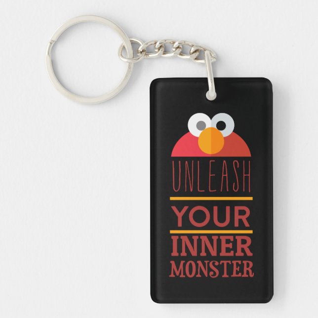 Elmo Inner Monster Key Ring (Front)