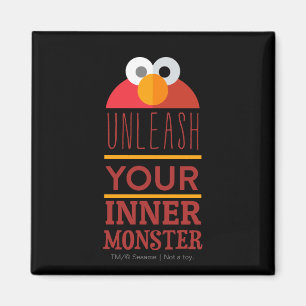 Elmo Inner Monster Magnet