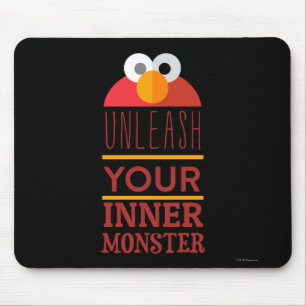 Elmo Inner Monster Mouse Mat