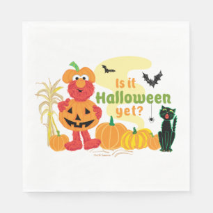 Elmo Is it Halloween Yet? Napkin