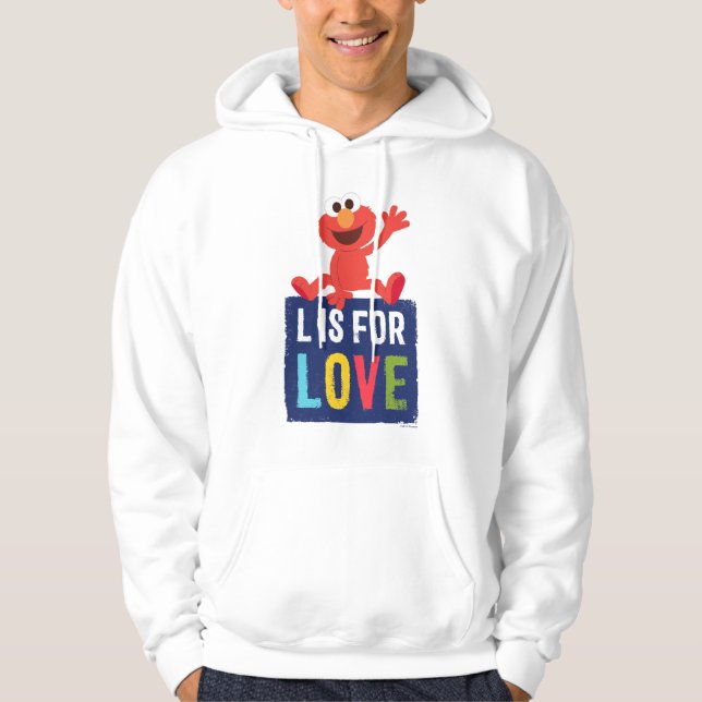 Elmo | L is for Love Hoodie (Front)