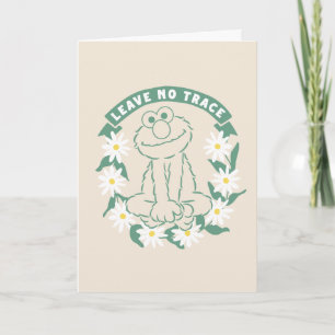 Elmo Leave No Trace Floral Graphic Card