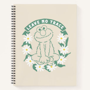 Elmo Leave No Trace Floral Graphic Notebook