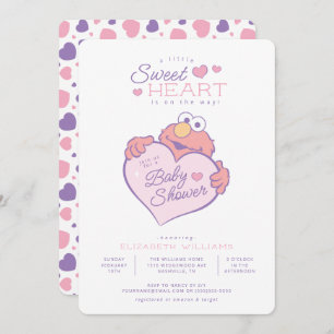 Elmo - Little Sweetheart Baby Shower Invitation