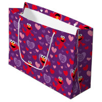 Elmo Loves You Valentine's Day Pattern