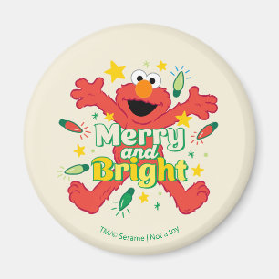 Elmo Merry and Bright Magnet