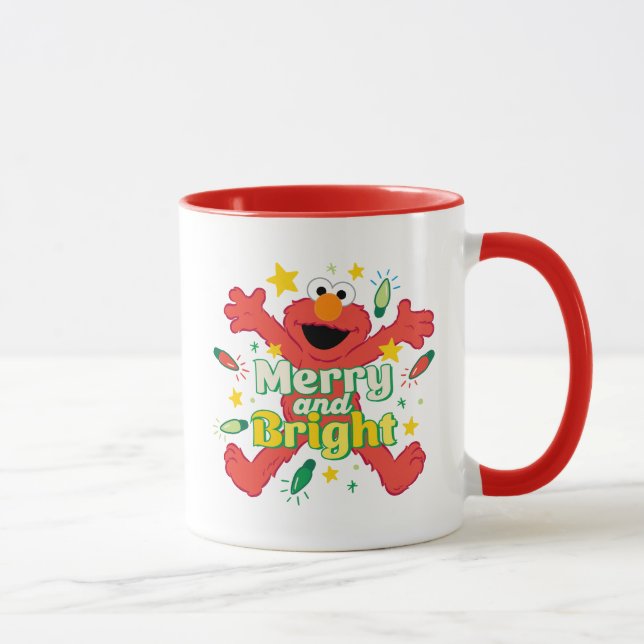 Elmo | Merry and Bright Mug (Right)