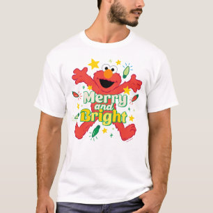 Elmo   Merry and Bright T-Shirt