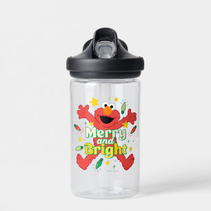 Elmo   Merry and Bright Water Bottle