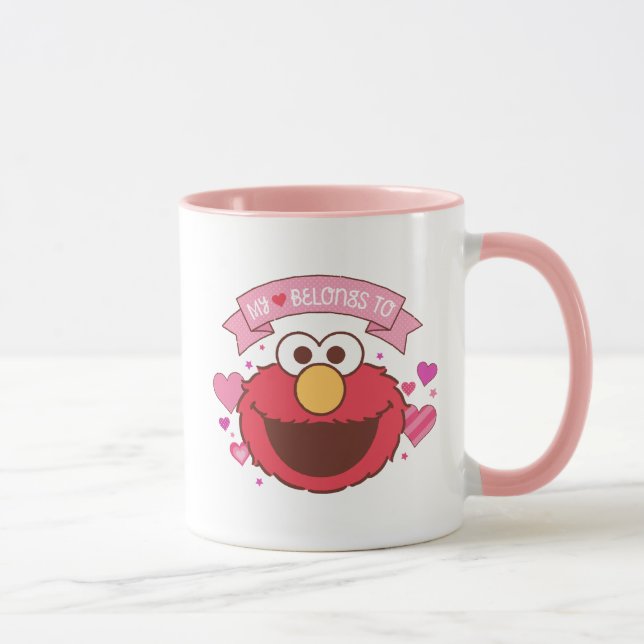 Elmo | My Heart Belongs To Elmo Mug (Right)