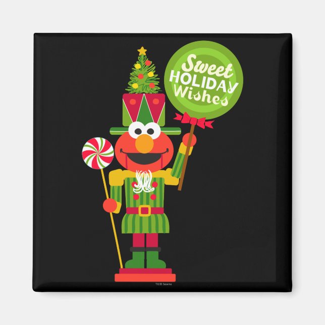 Elmo Nutcracker  Magnet (Front)