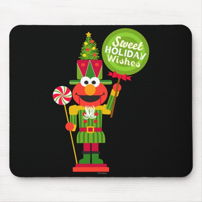 Elmo Nutcracker  Mouse Mat (Front)