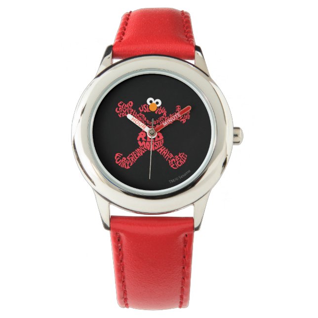 Elmo Pattern Fill Watch (Front)