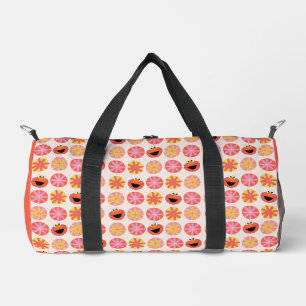 Elmo Pom-Pom Pattern Duffle Bag