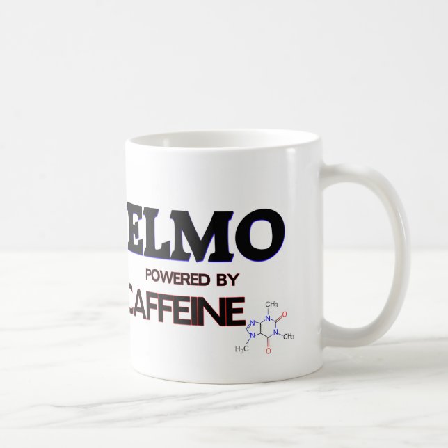 Elmo Powered by Caffeine Coffee Mug (Right)