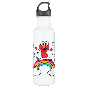 Elmo Rainbow Doodley Graphic 710 Ml Water Bottle