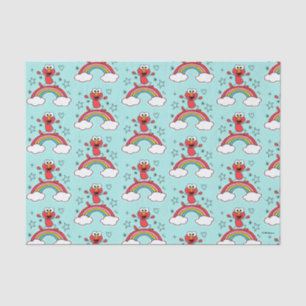 Elmo Rainbow Doodley Graphic Tissue Paper