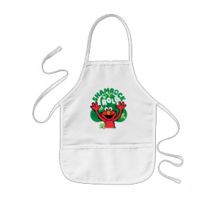 Elmo Shamrock 'N' Roll Kids Apron