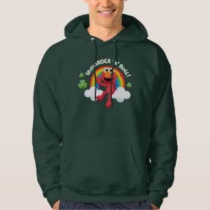 Elmo   Shamrock 'n' Roll Rainbow Hoodie