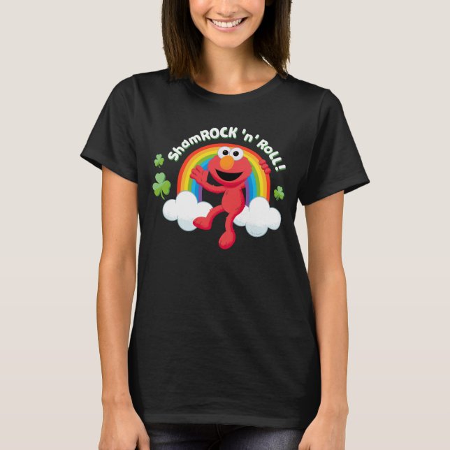Elmo | Shamrock 'n' Roll Rainbow T-Shirt (Front)