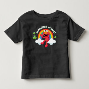 Elmo Shamrock 'n' Roll Rainbow Toddler T-Shirt