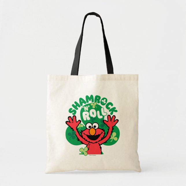 Elmo | Shamrock 'N' Roll Tote Bag (Front)