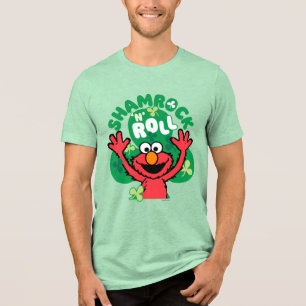 Elmo Shamrock 'N' Roll Tri-Blend Shirt