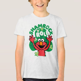 Elmo   Shamrock 'N' Roll Tri-Blend Shirt
