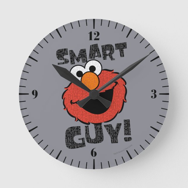 Elmo Smart Round Clock (Front)
