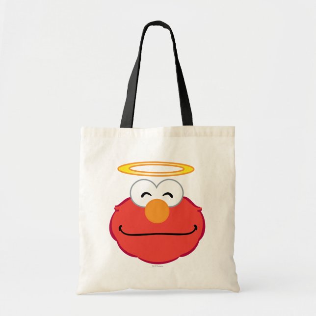 Elmo Smiling Face with Halo Tote Bag (Front)