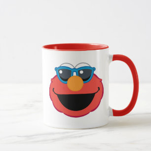 Elmo Smiling Face with Sunglasses Mug