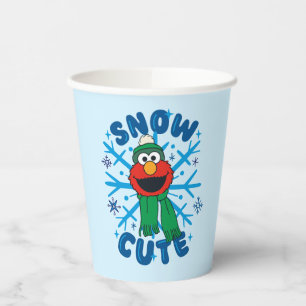Elmo Snow Cute Paper Cups