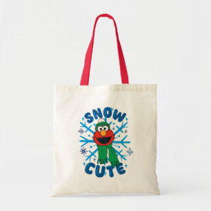 Elmo Snow Cute Tote Bag
