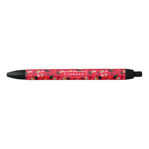 Elmo So Silly Star Pattern Black Ink Pen