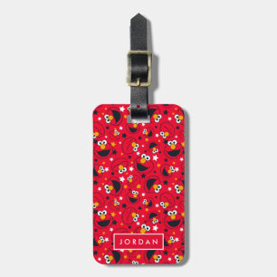 Elmo   So Silly Star Pattern Luggage Tag