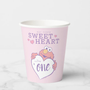 Elmo Sweetheart Birthday Paper Cups