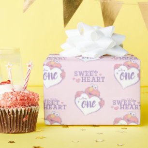 Elmo Sweetheart Birthday Wrapping Paper