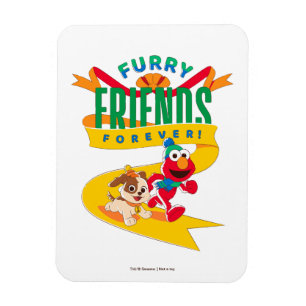 Elmo & Tango   Furry Friends Forever Magnet