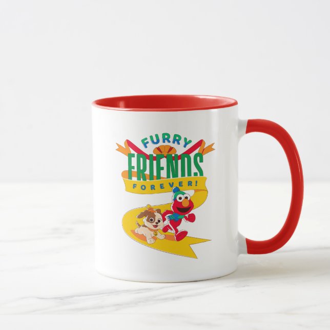 Elmo & Tango | Furry Friends Forever Mug (Right)
