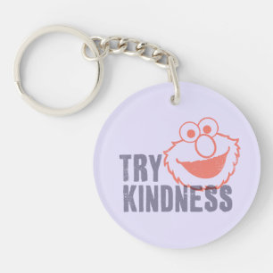 Elmo Try Kindness Key Ring