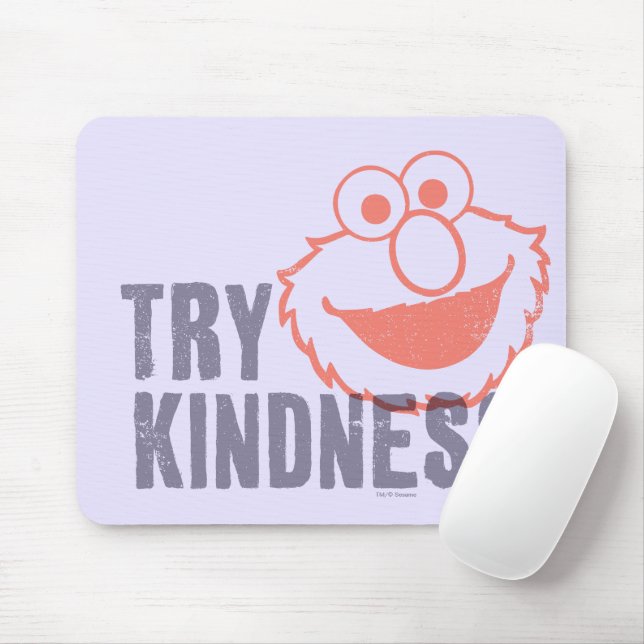 Elmo | Try Kindness Mouse Mat (With Mouse)