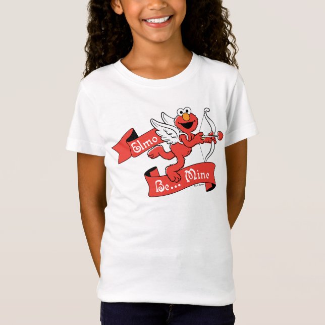 Elmo Valentine's Cupid T-Shirt (Front)