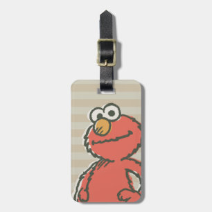 Elmo Vintage Luggage Tag