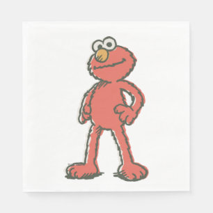 Elmo Vintage Napkin