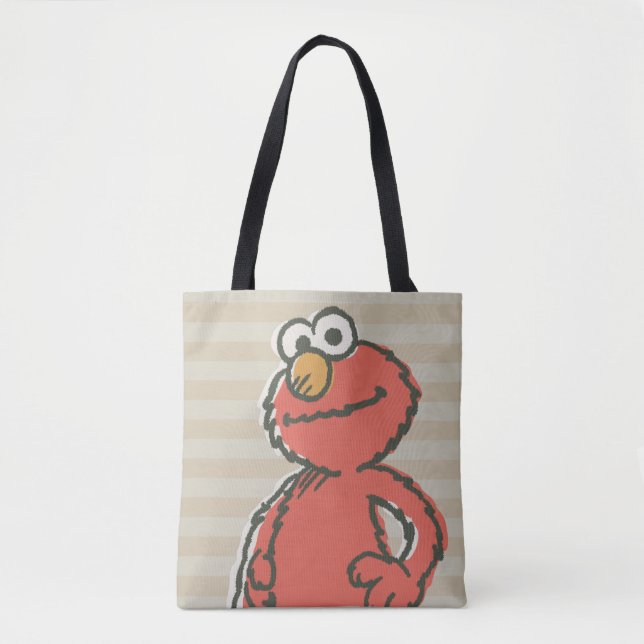 Elmo Vintage Tote Bag (Front)