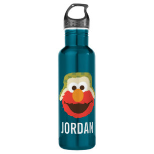 Elmo Woodland Face   Add Your Name 710 Ml Water Bottle