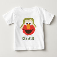 Elmo Woodland Face | Add Your Name