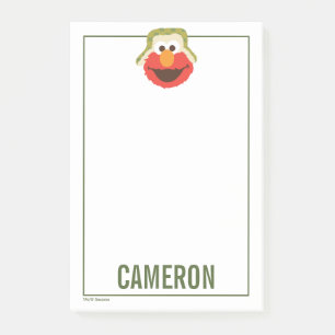 Elmo Woodland Face   Add Your Name Post-it Notes